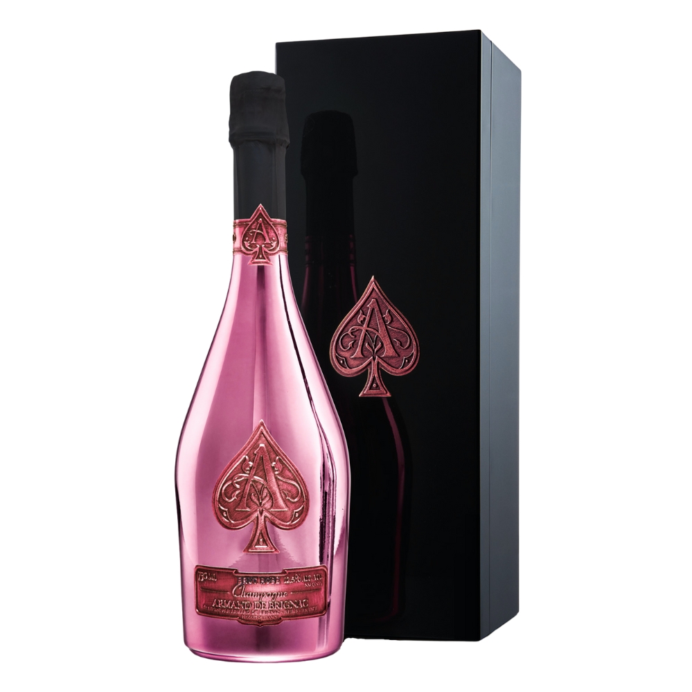 ACE OF SPADES ARMAND DE BRIGNAC ROSÉ CHAMPAGNE, 75CL, GIFT BOX Drinks On Tap